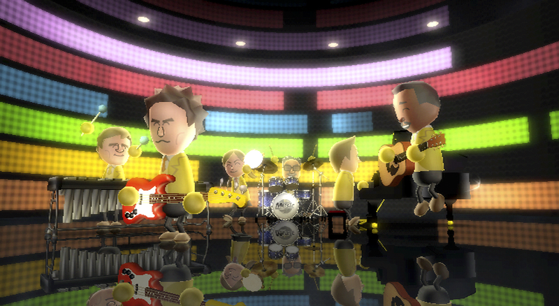 Illustration for article titled Get Out Your Air Guitar, New Wii Music Screens
